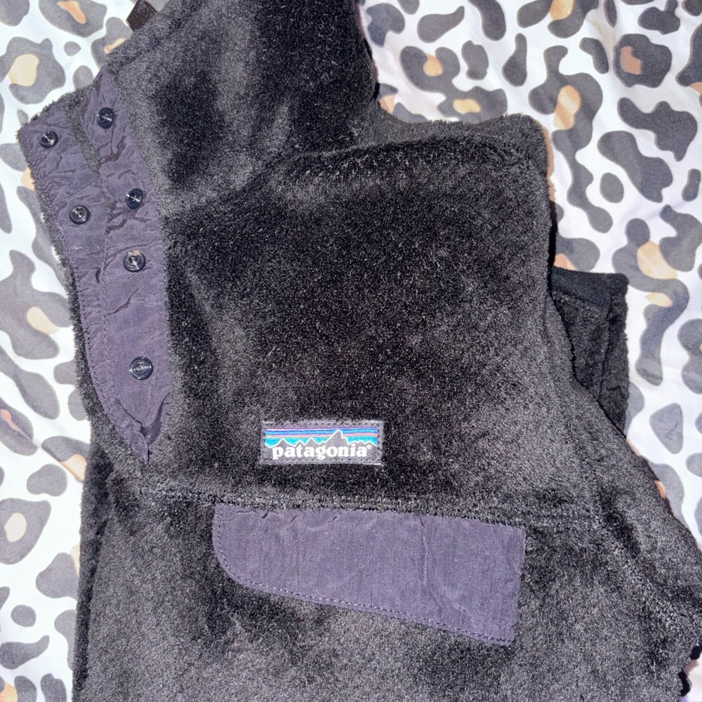 Patagonia Black Teddy Jacket